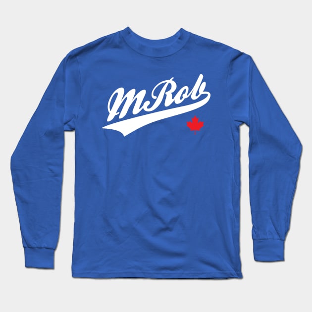 MRob - Baseball Shirsey Long Sleeve T-Shirt by TheClementW